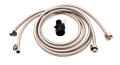 BRITA PROFESSIONAL Mounting Hose - KIT 2 FLEXIBLES AVEC VANNE D’ARRÊT, 3 8-3 8, DN8, 2M - 1007732